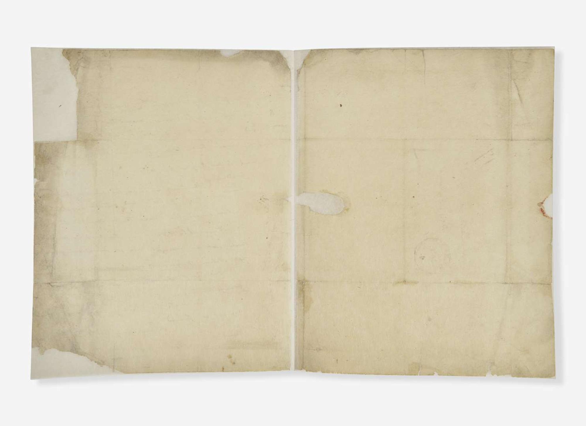 [Americana] Burr, Aaron: Autograph Letter, initialed
