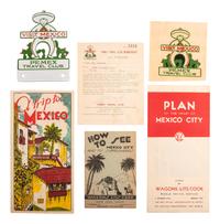 [TRAVEL] -- [MEXICO]. Pemex Travel Club collection, ca late 1930s.