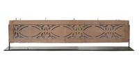 A Sullivan Designed Pine Panel from the James Charnley House by Adler & Sullivan 35" W x 3" D x 8.25" H — United States, 1892