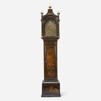 A George III Japanned Tall Case Clock Thomas Wagstaffe (1724-1802), London, late 18th century