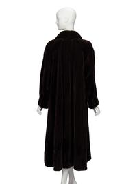 Maximilian, Brown Sheared Mink Coat
