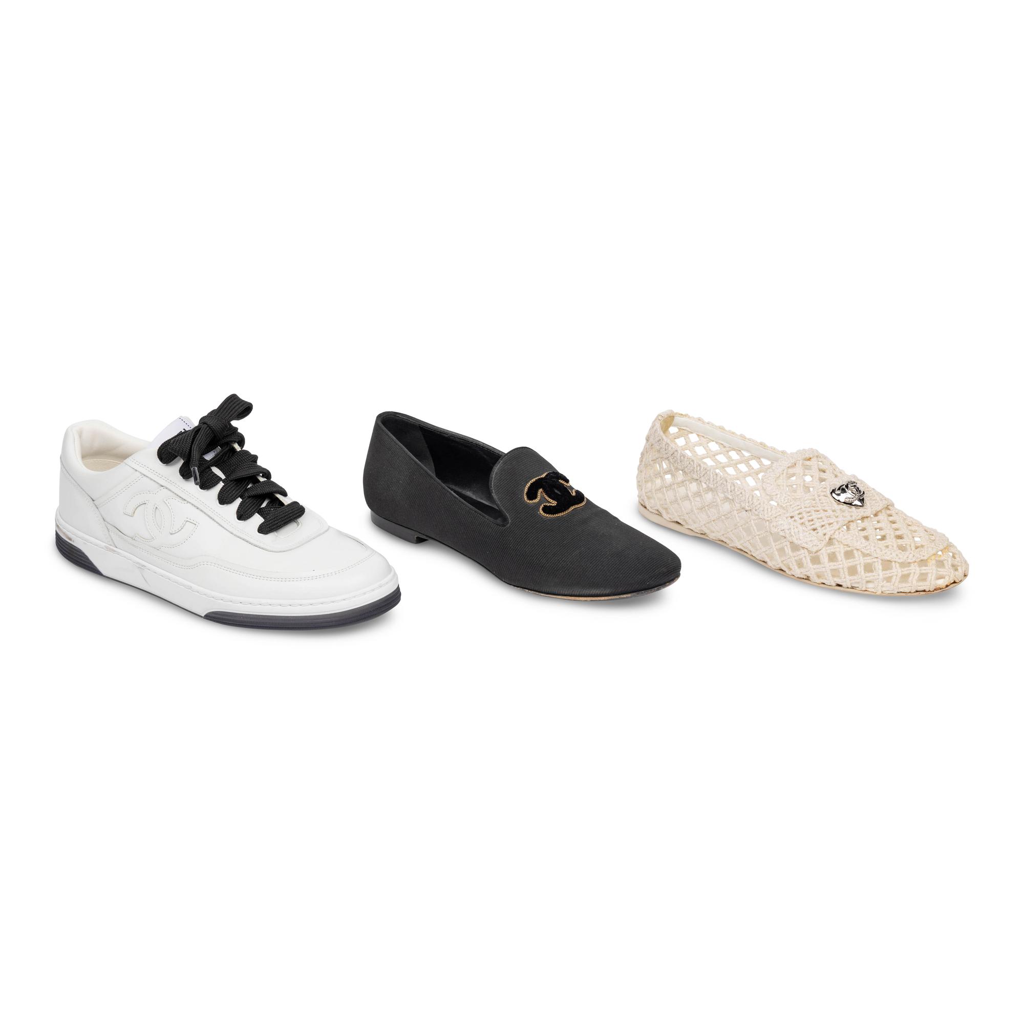 Chanel, Three Pairs of Flat Shoes