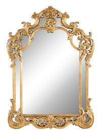A Régence Style Giltwood Mirror