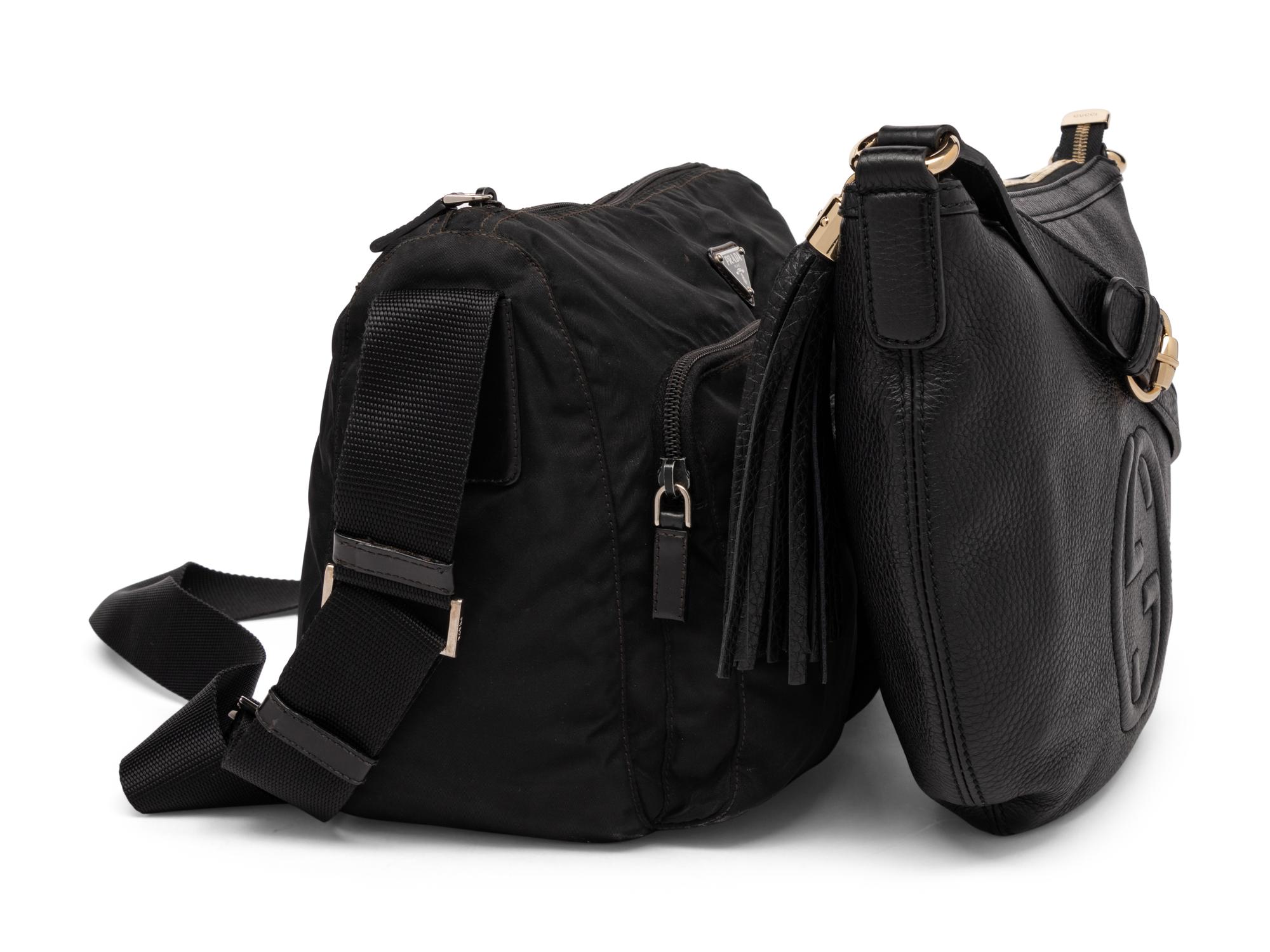 Prada and Gucci Shoulder Bags