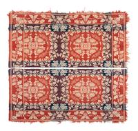 Two Jacquard Woven Coverlets