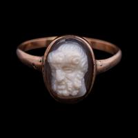 A Roman Sardonyx Cameo with Hercules