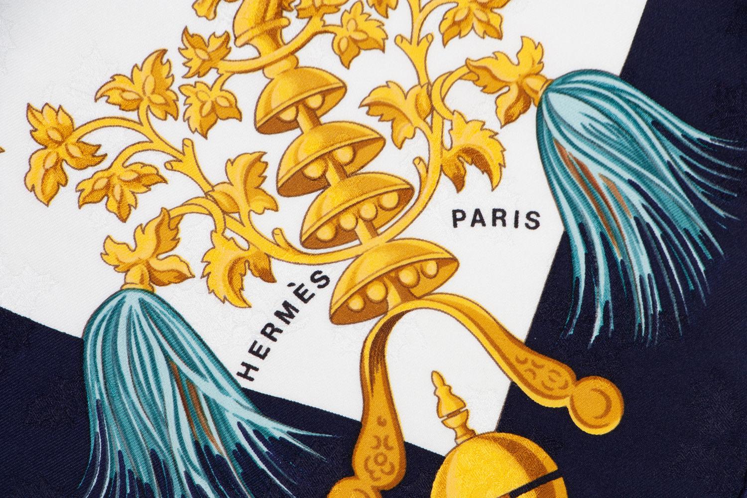 Three Hermès 90cm Silk Scarves