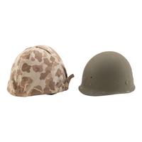 WWII US M1 Helmet with Marine Corps Cover