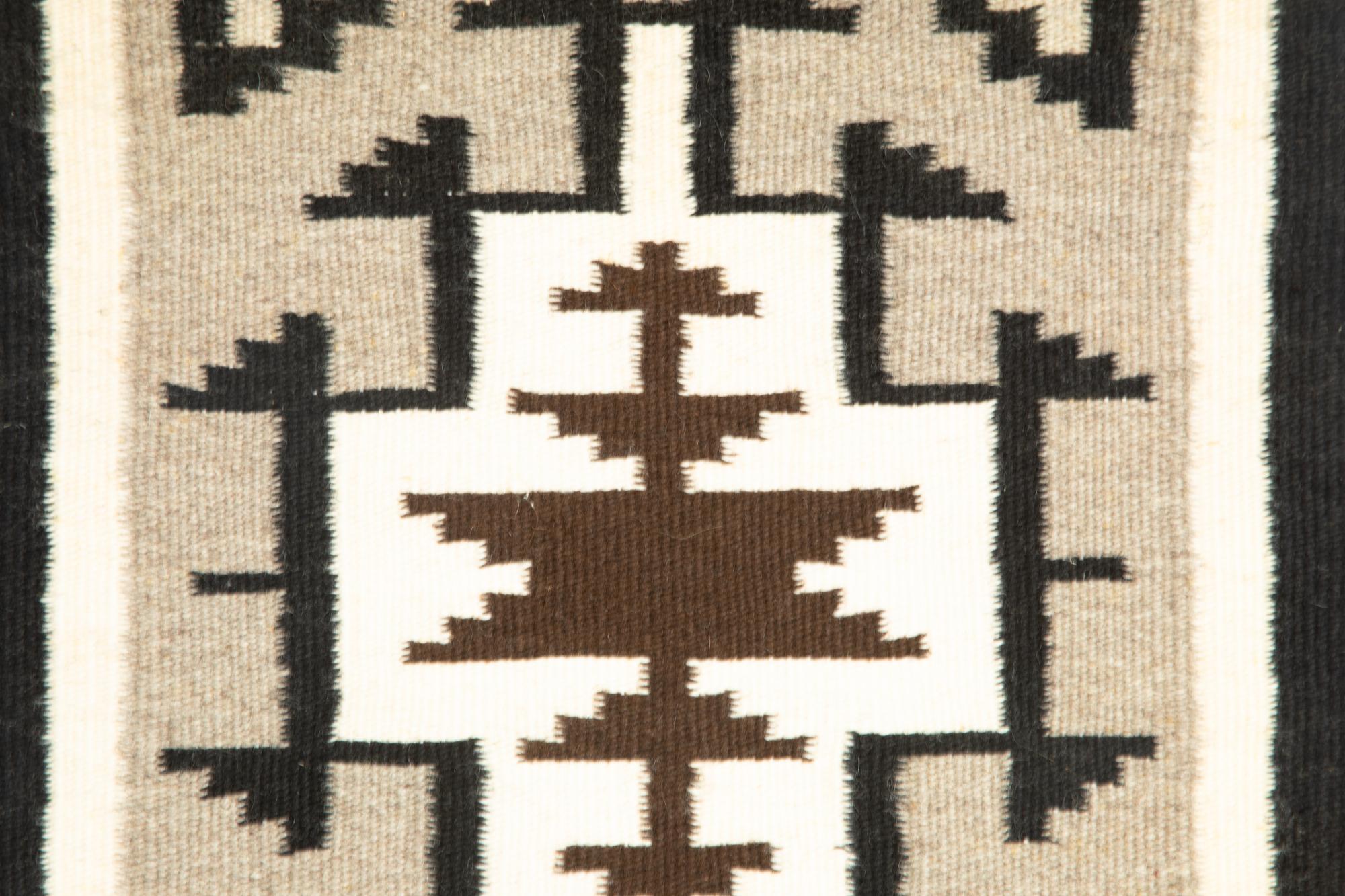 Navajo Two Grey Hills Weavings / Rugs