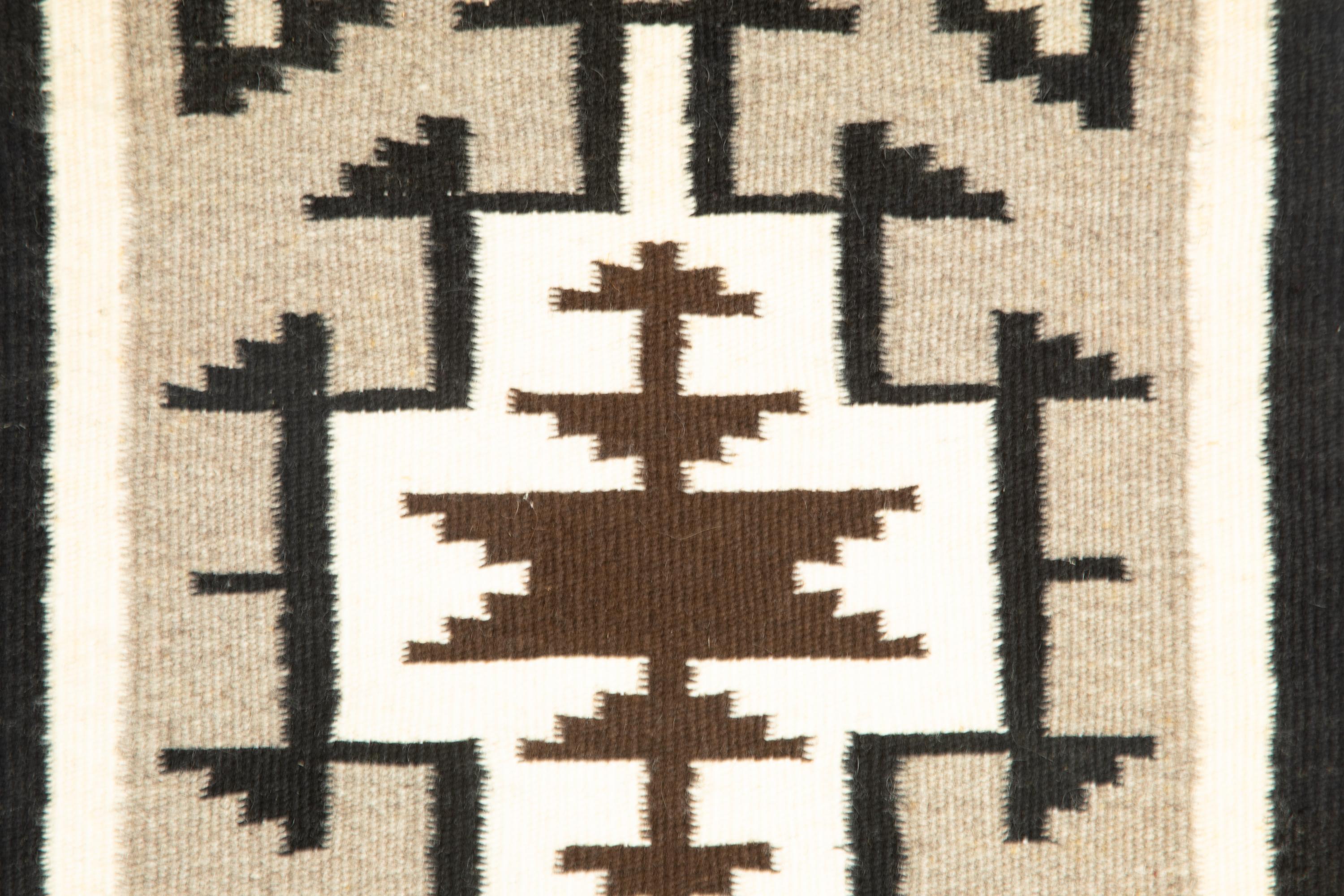 Navajo Two Grey Hills Weavings / Rugs