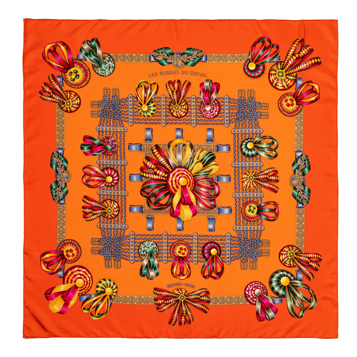 Hermès 90cm Silk Scarf