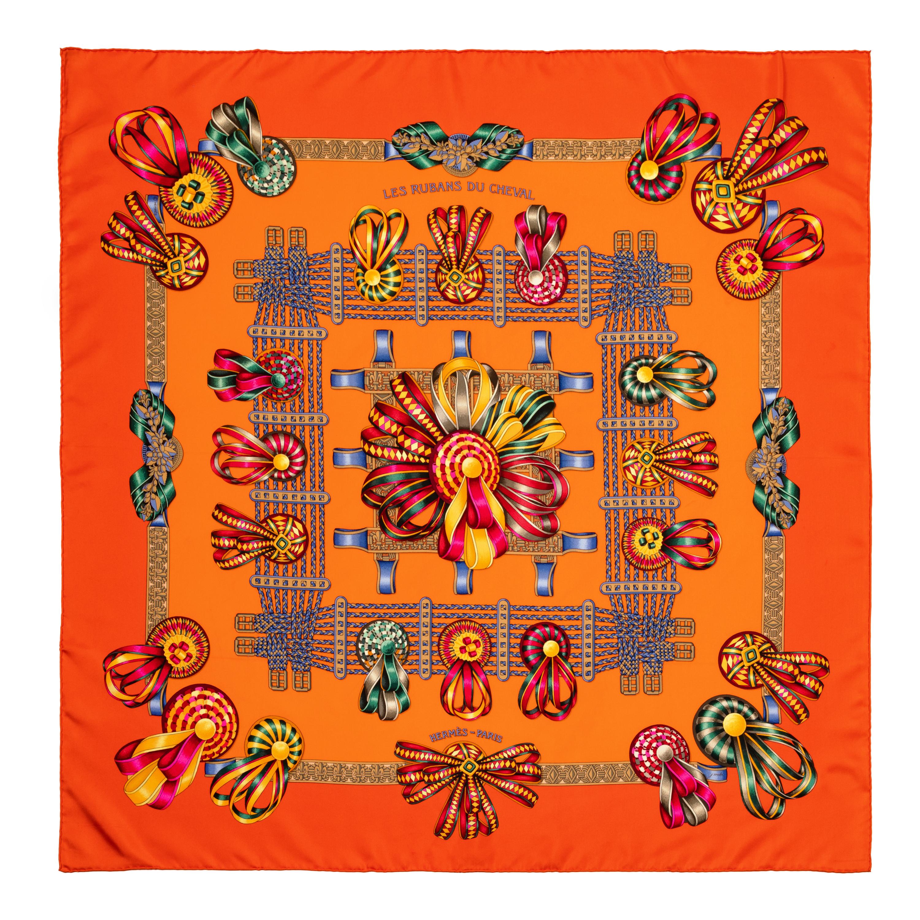 Hermès 90cm Silk Scarf