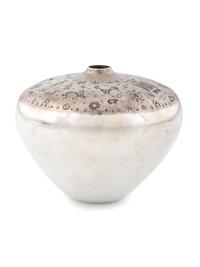 Silver Figural Seed Jar