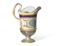 A Wedgwood Parcel Gilt Porcelain Pitcher