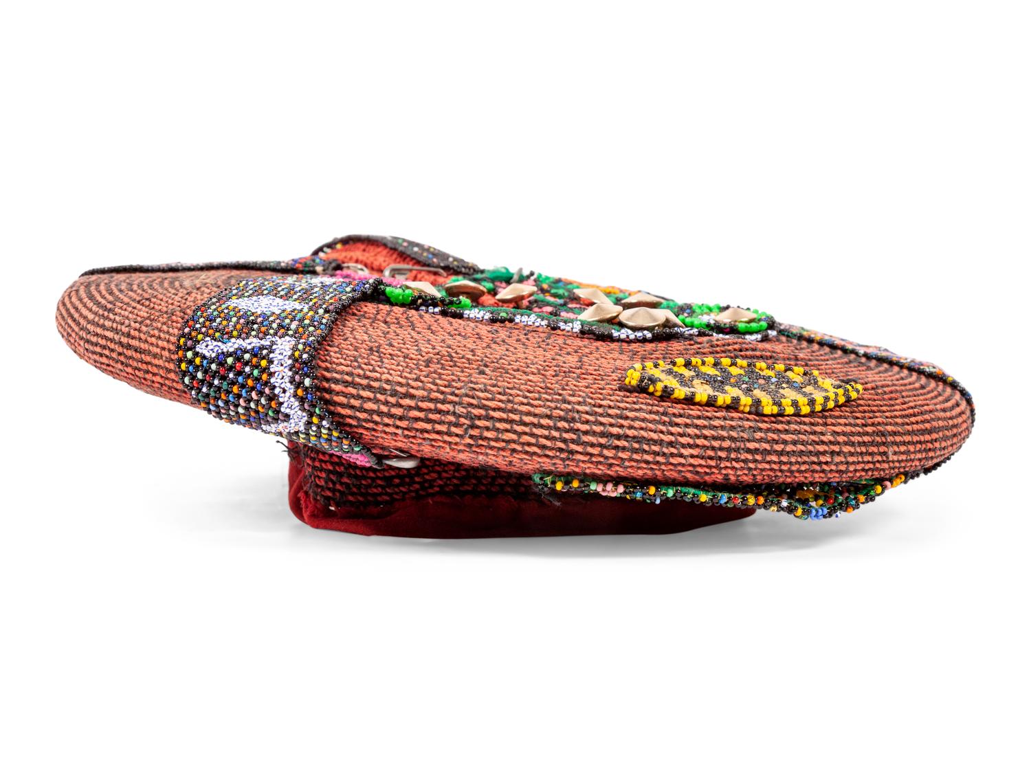 African Beaded Necklaces and Zulu Hat