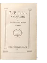 [ROBERT E. LEE]. A group of biographies about Robert E. Lee, comprising: