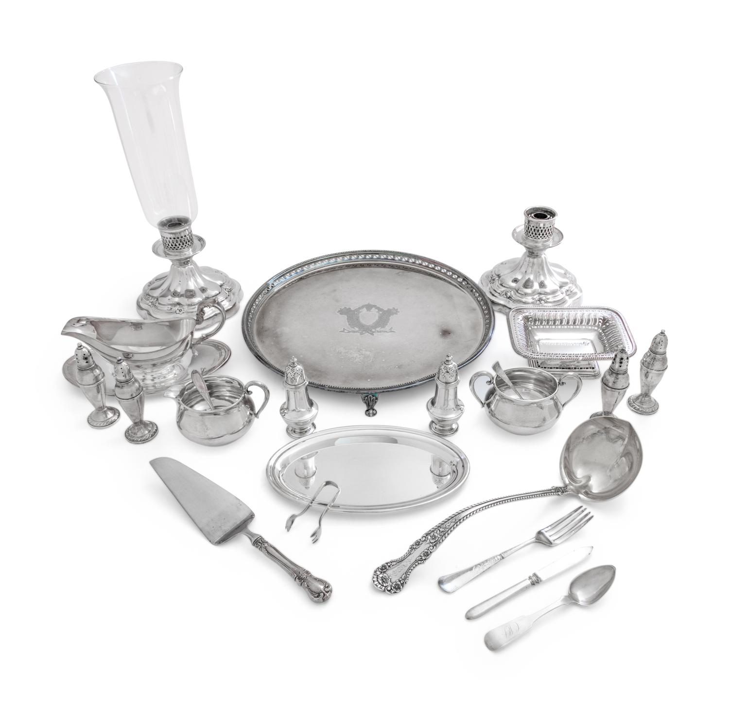 A Collection of American Silver and Silver-Plate Articles