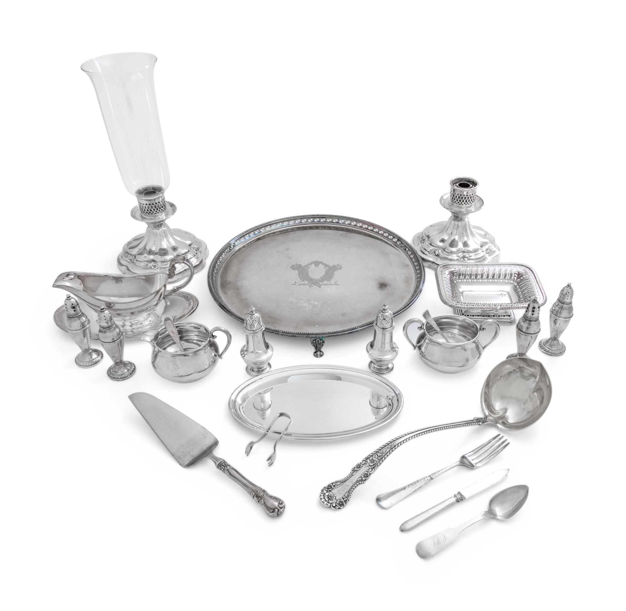 A Collection of American Silver and Silver-Plate Articles