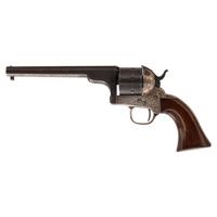 Moore 7-Shot Revolver Inscribed to Lt. Col. J.B. Leake - POW - with CDV and GAR Badge