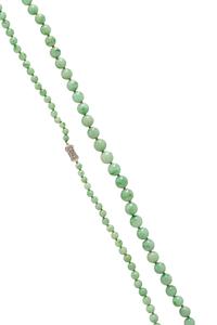 JADE BEADED NECKLACE