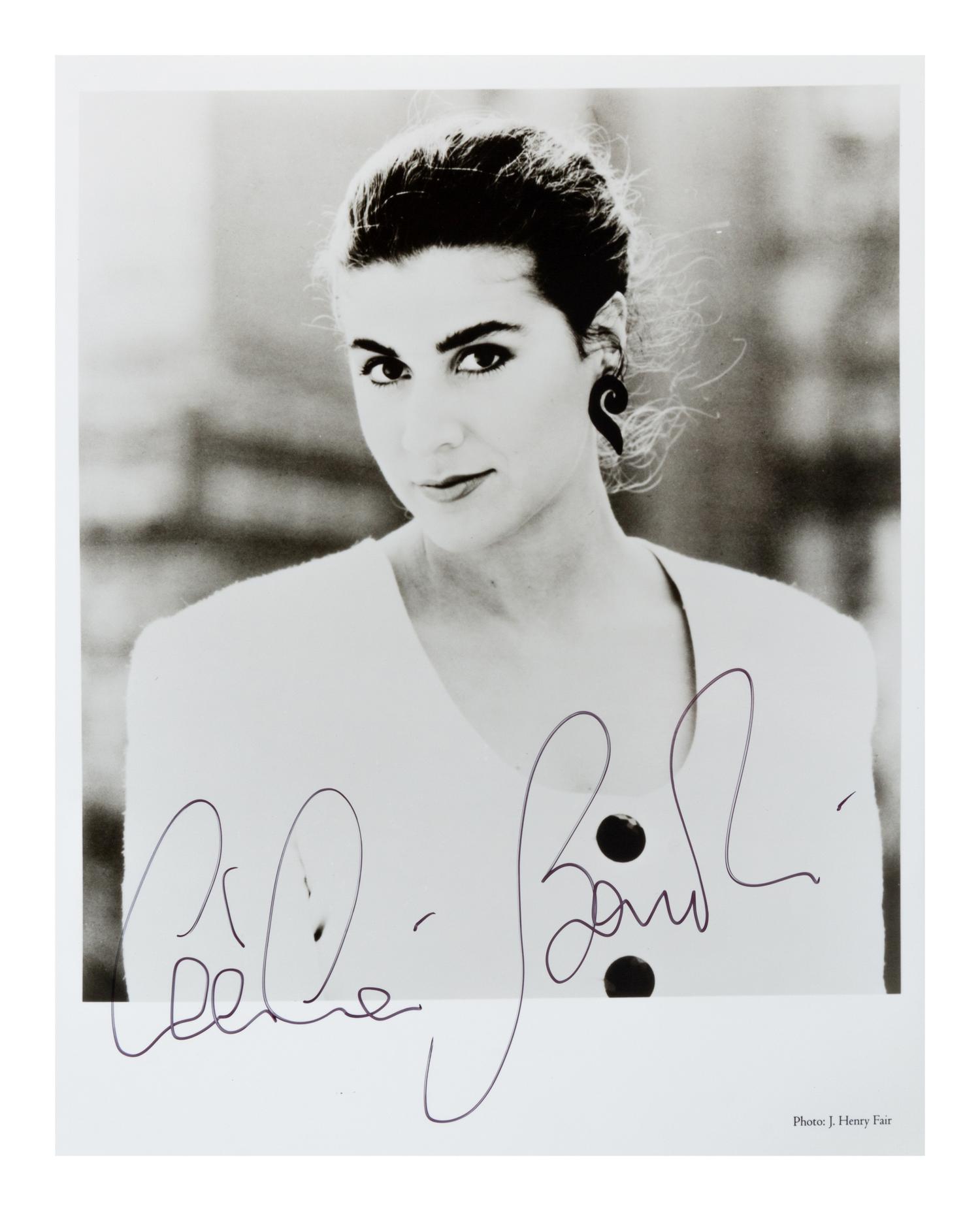 A Group of 6 Signed Photographs of Opera Singers from the 1970s-1990s