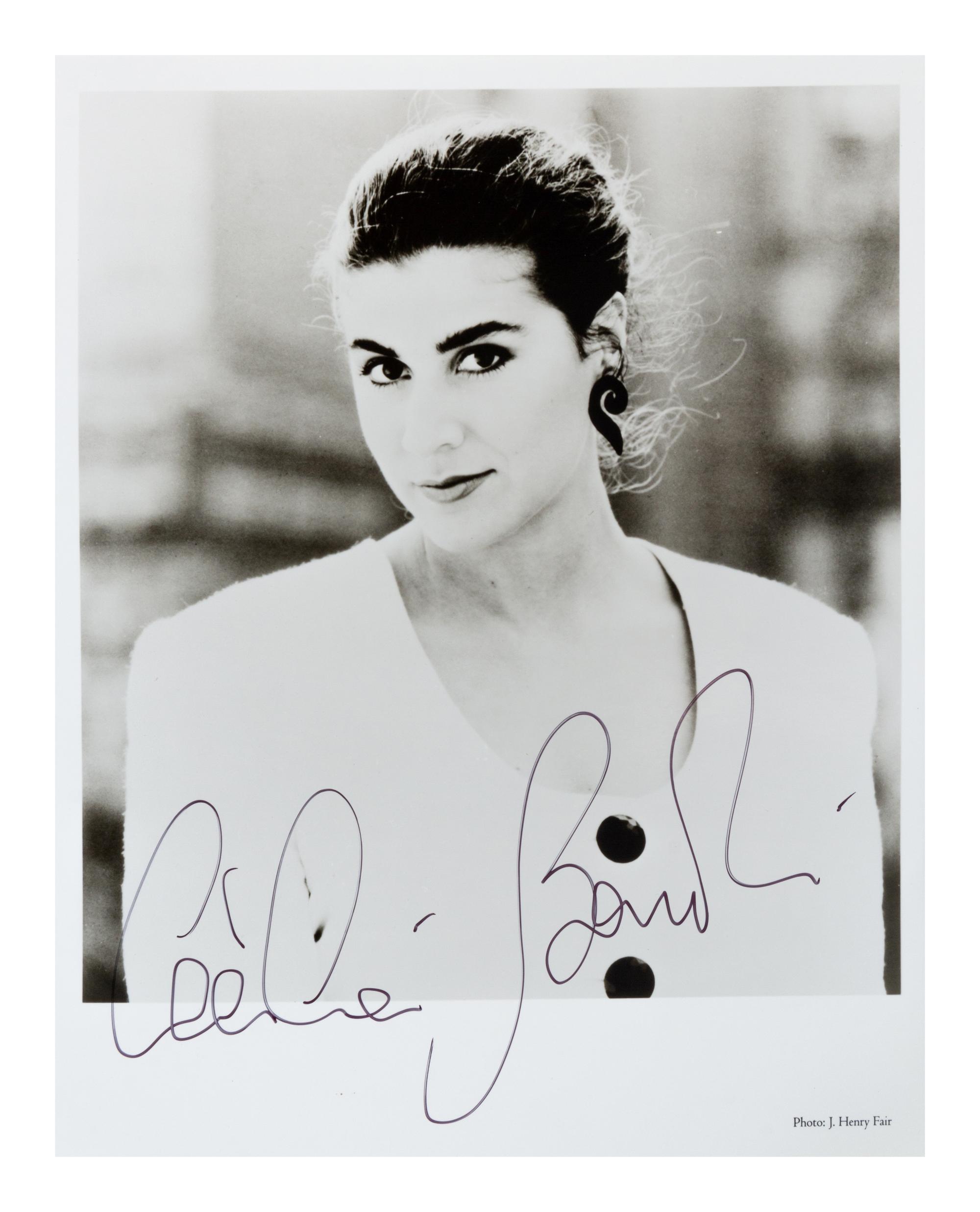 A Group of 6 Signed Photographs of Opera Singers from the 1970s-1990s