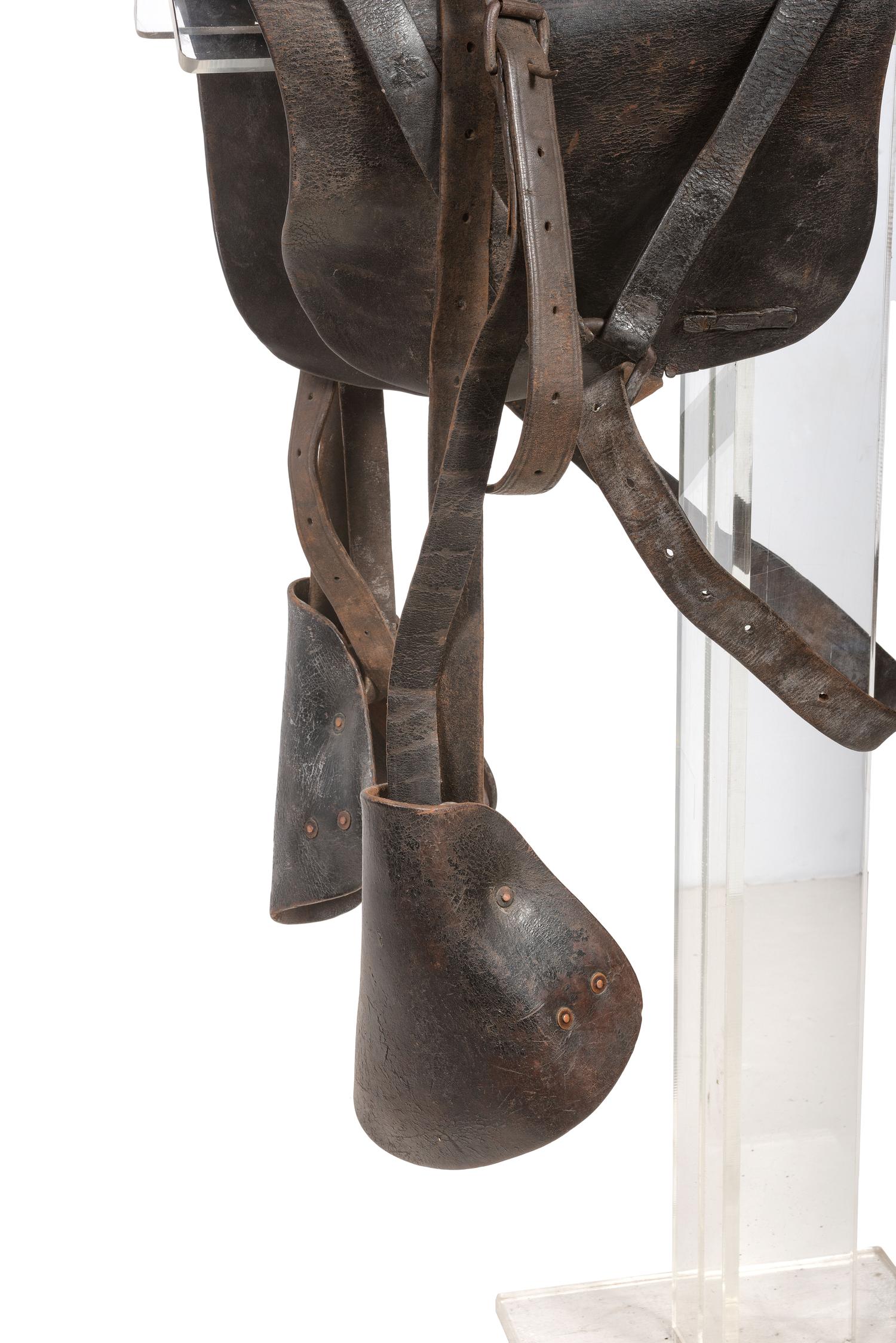 [CIVIL WAR]. Officer’s McClellan Saddle. 1859.