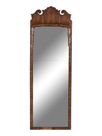 A George III Walnut Pier Mirror