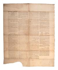 [TEXIANA]. The South Carolinian, Extra . Columbia, SC: A.H. & W.F. Pemberton, 8 July 1845.