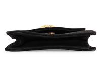 A Edouard Rambaud Black Handbag with Goldtone Handle
