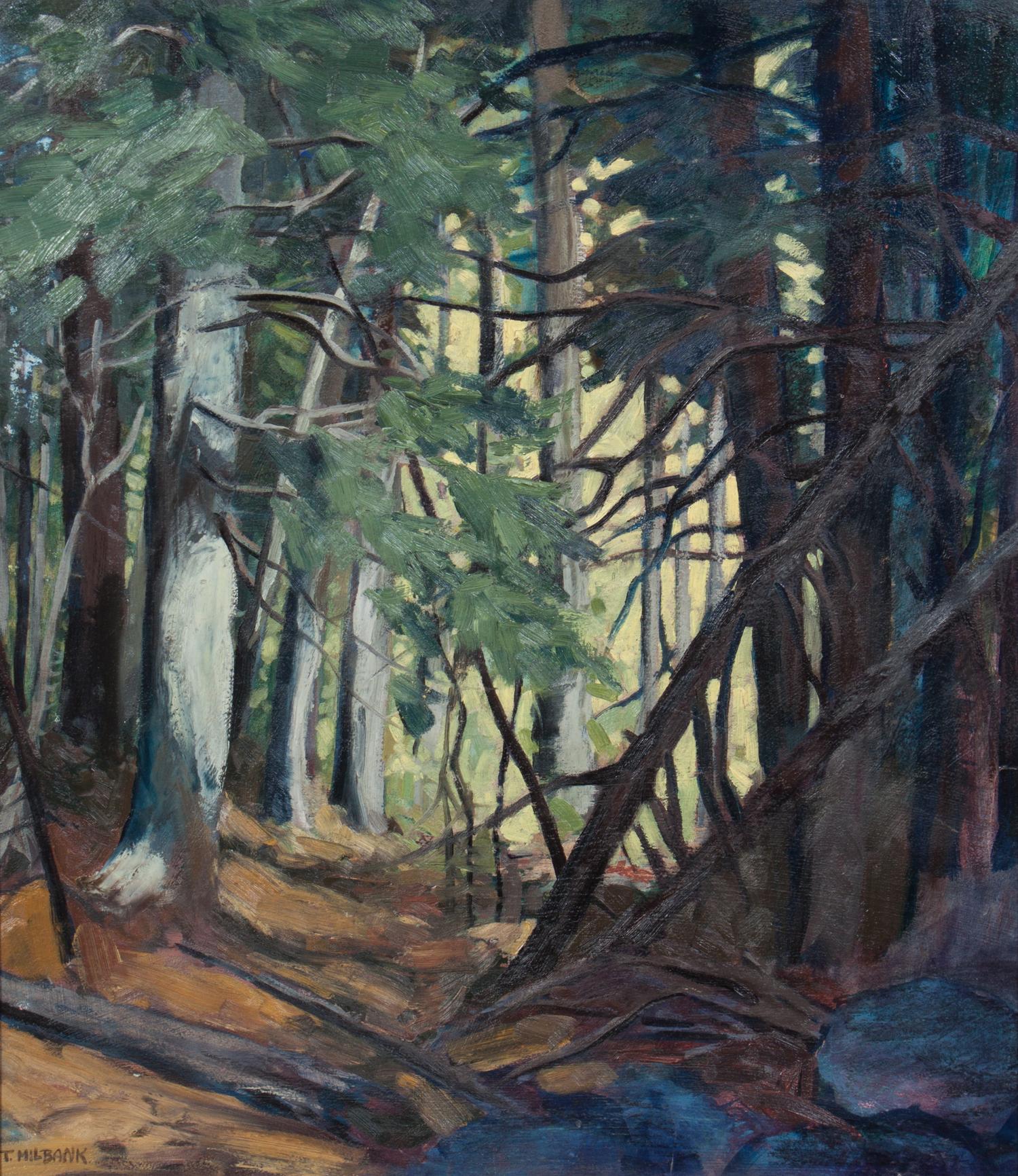 Tom Milbank, (Wisconsin, 20th century), Forest Landscape