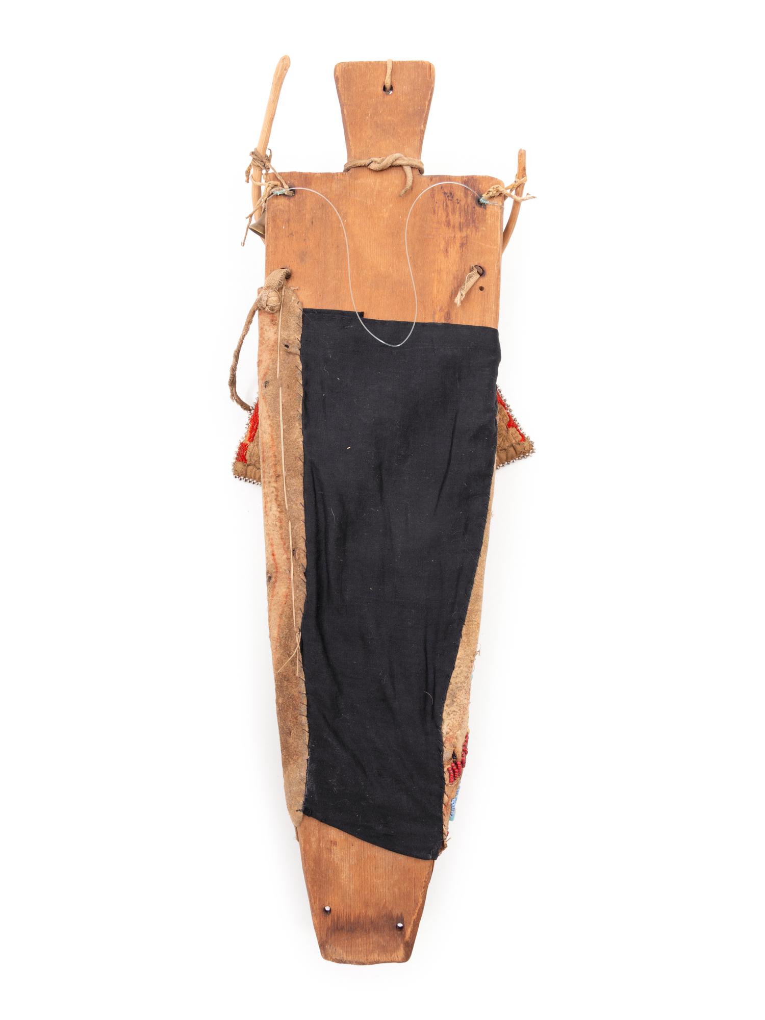 Umatilla Beaded Hide Cradle
