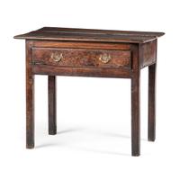 A George III Oak Side Table