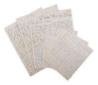 [WESTERN AMERICANA]. BURBANKS, Jerome, M.D. Detailed ALsS discussing "the West." Avon Rock Co., Wisconsin, 1850s.