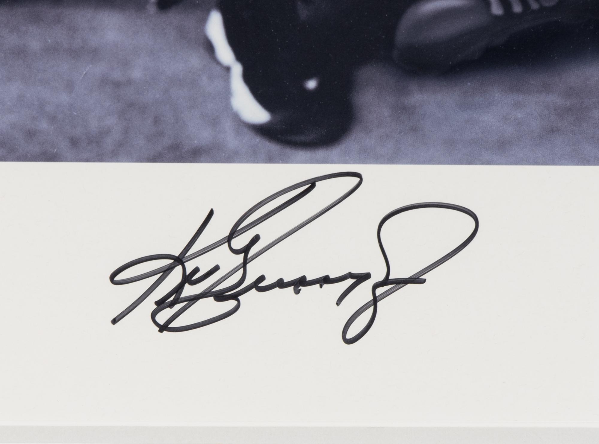 A Ken Griffey Jr. Signed Autograph "Taz and Junior" Display,