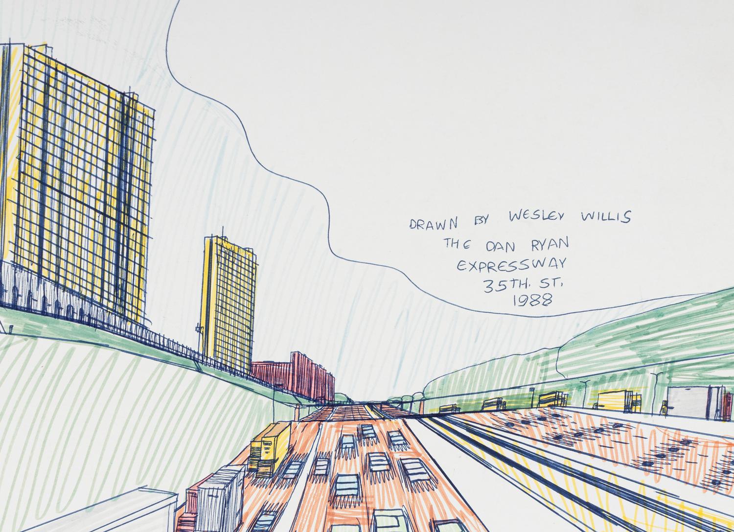 The Dan Ryan Expressway, 35th St ., 1988