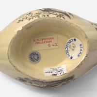 A Wedgwood "Exotic Birds" Decorated Queensware Sauce Boat UK, circa 1770