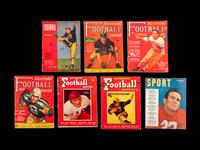 A Group of Vintage Football Publications