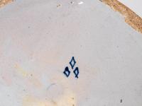 A Delft Blue and White Tobacco Jar