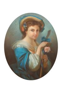 A Lady with a Staff