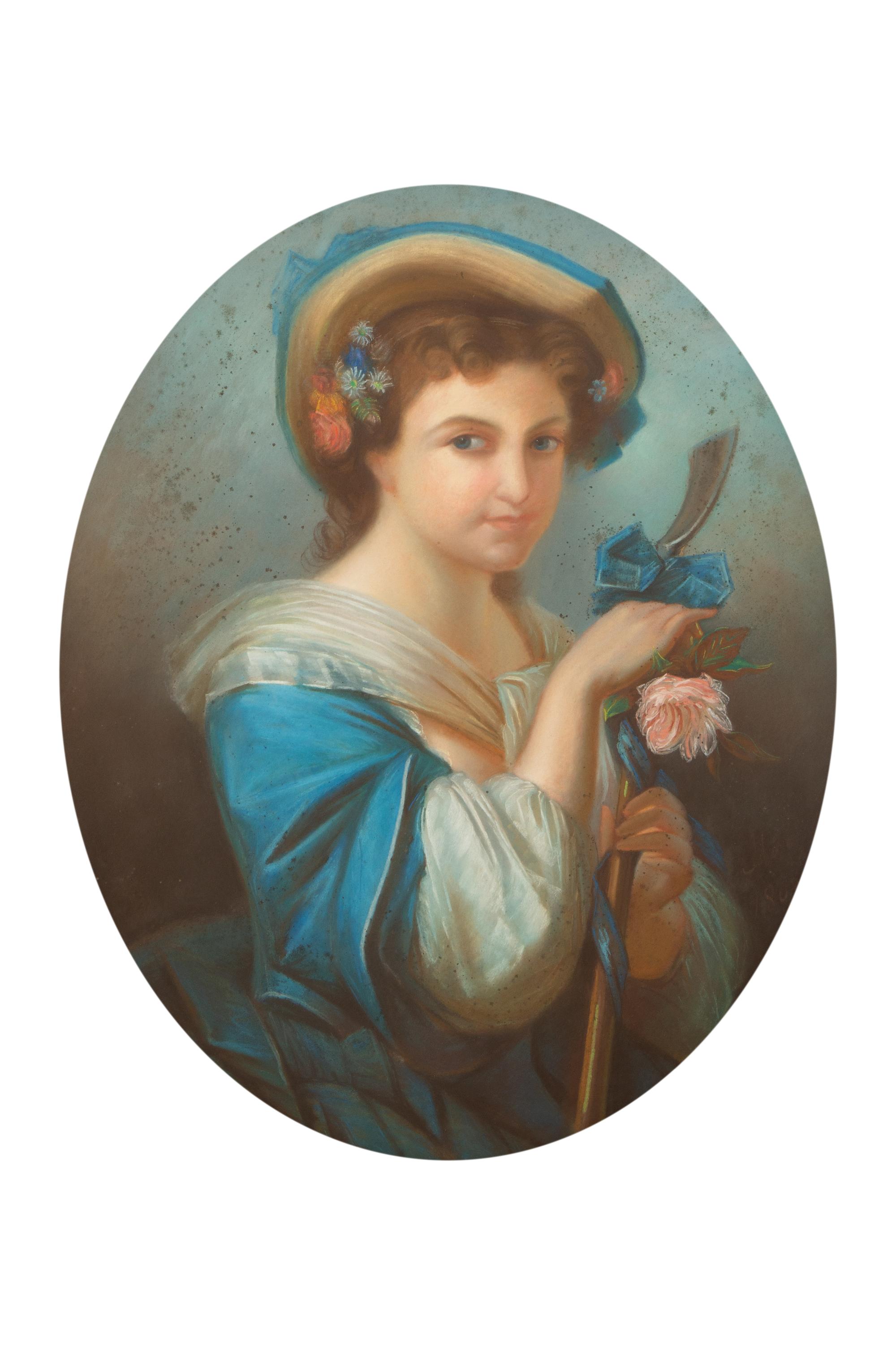 A Lady with a Staff