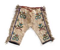 Santee Sioux Boy's Beaded Pants