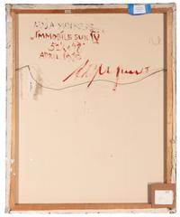 Adja Yunkers (American/Latvian, 1900-1983) — Immobile Sun IV , 1980