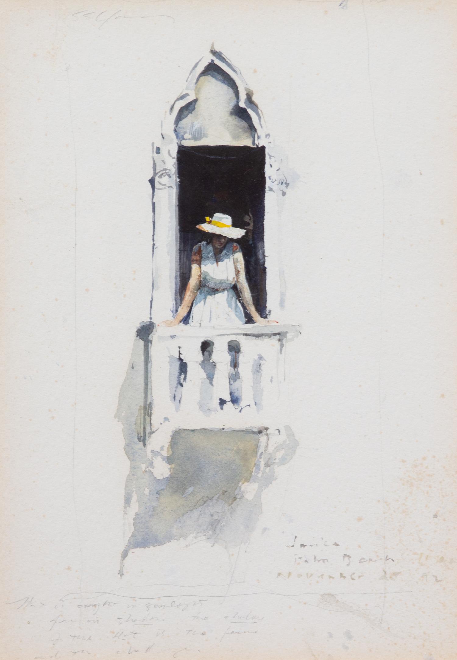 Stephen Scott Young, (American, b. 1957), Study for Close to Noon #4, 1992