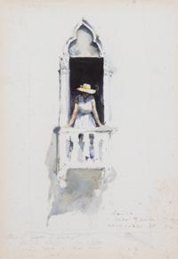 Stephen Scott Young, (American, b. 1957), Study for Close to Noon #4, 1992