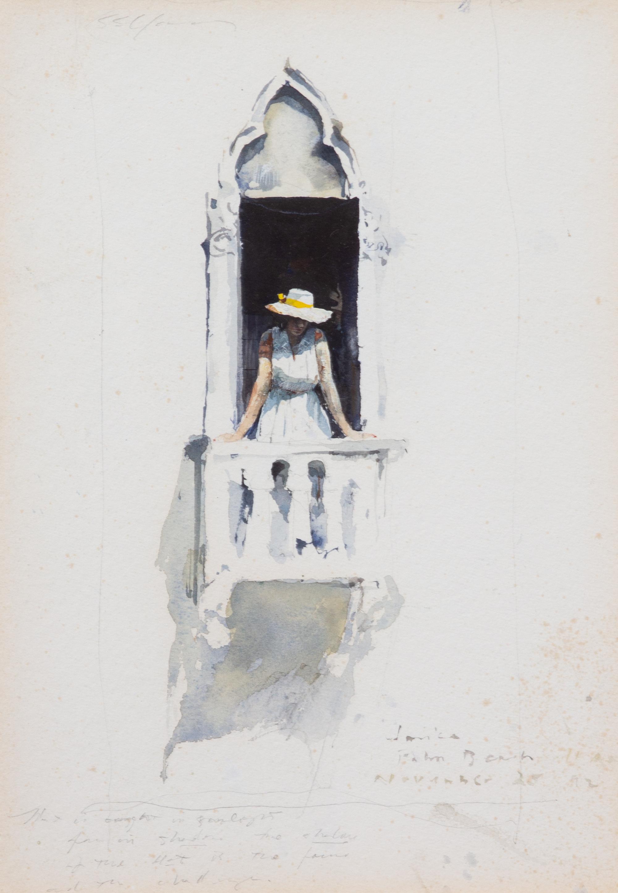 Stephen Scott Young, (American, b. 1957), Study for Close to Noon #4, 1992
