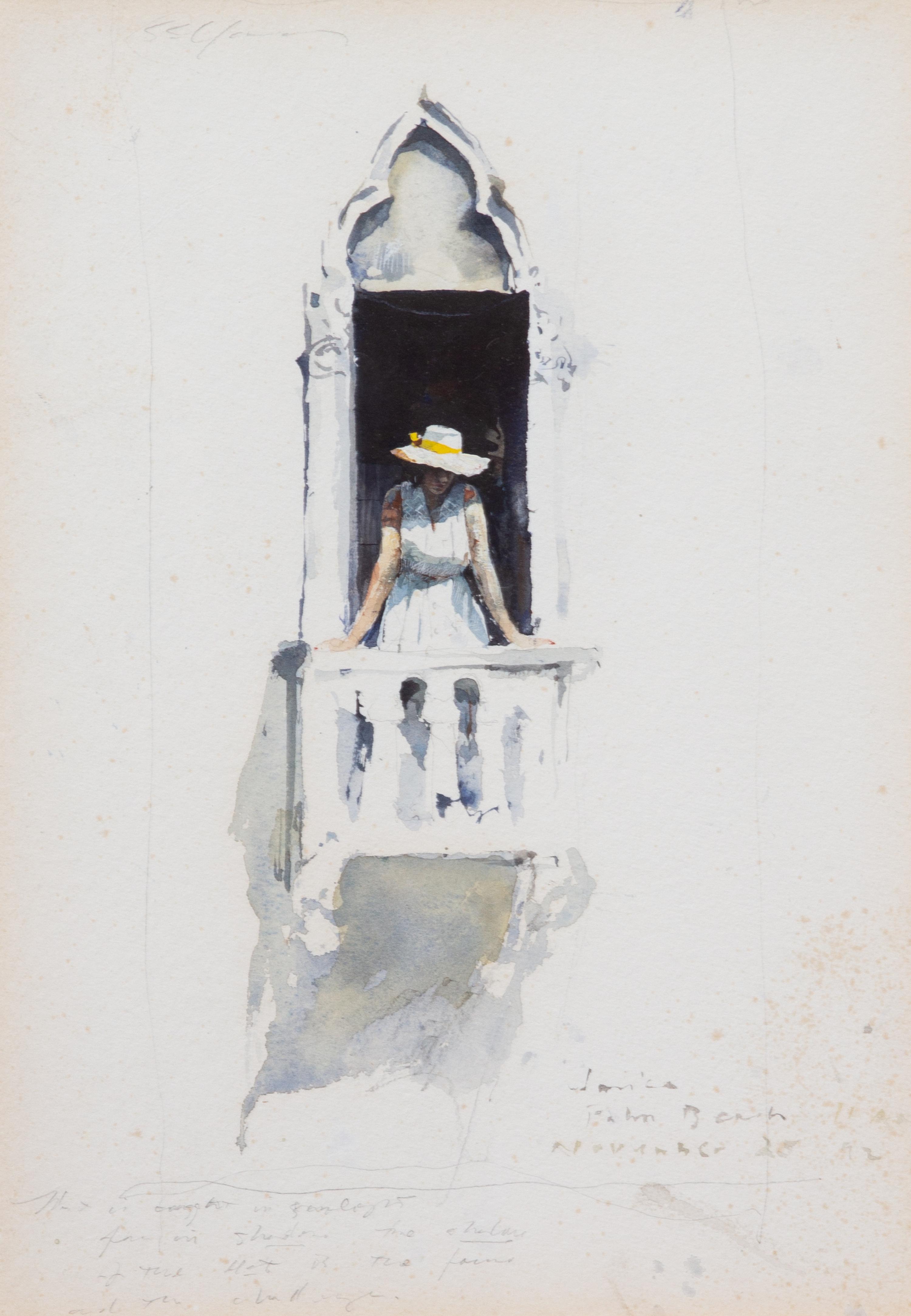 Stephen Scott Young, (American, b. 1957), Study for Close to Noon #4, 1992
