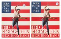 A Group of Bruce Springsteen Articles Length of program 14 x width 11 inches.