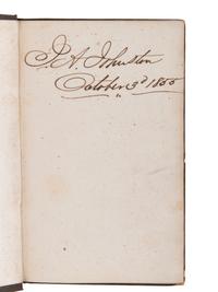 [JOHNSTON, John (1775-1861), his copies]. Early Indian Affairs and Ohio Valley sammelbands and books of Indian Agent John Johnston.