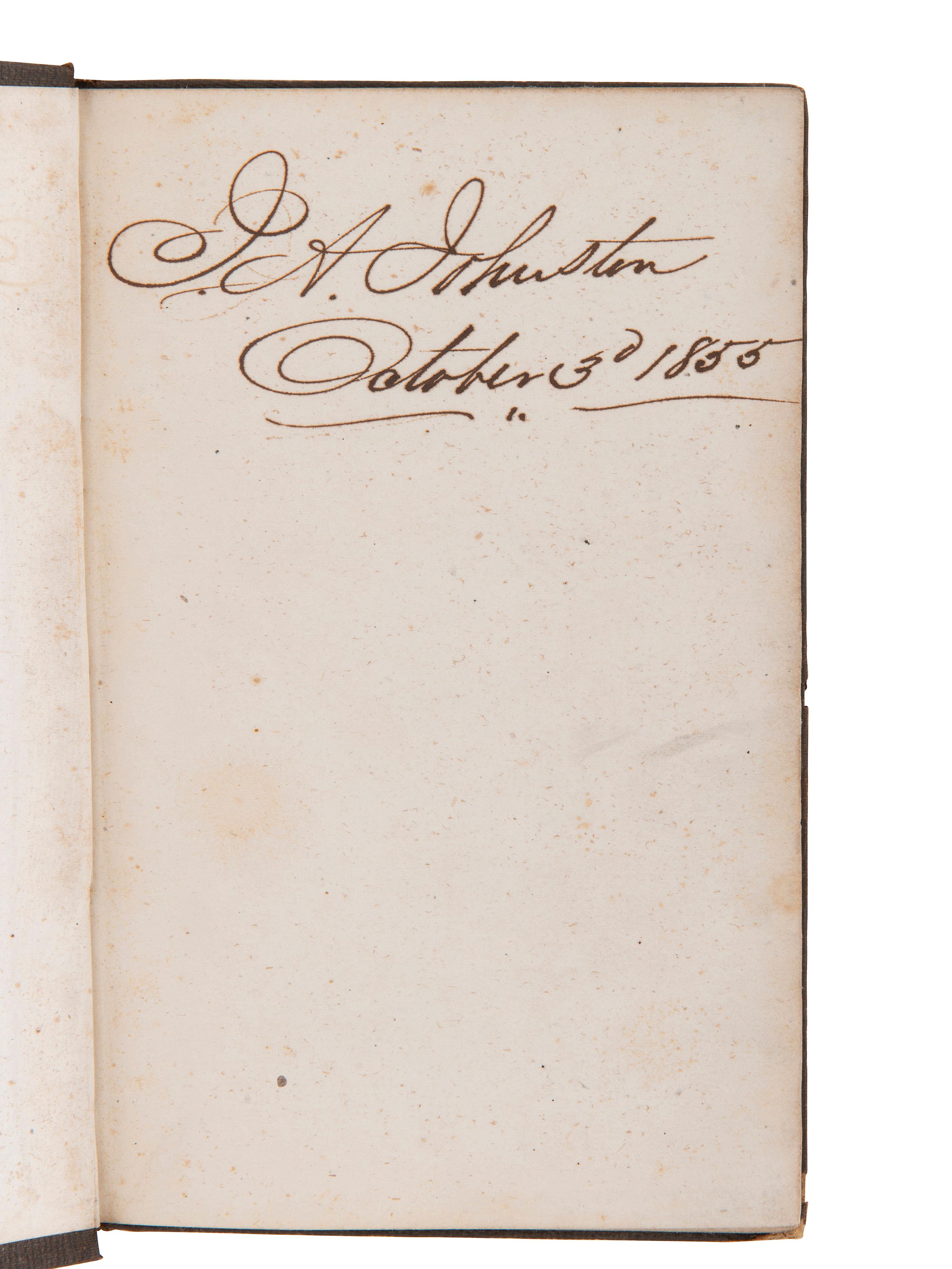 [JOHNSTON, John (1775-1861), his copies]. Early Indian Affairs and Ohio Valley sammelbands and books of Indian Agent John Johnston.